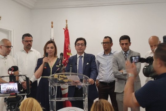 آفاق تونس يعلن مشاركته في استفتاء 25 جويلية تحت شعار ''لا لمشروع قيس سعيد''