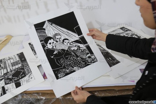 بالغرافيك .. فنانون يجسدون ملامح فلسطين التاريخية