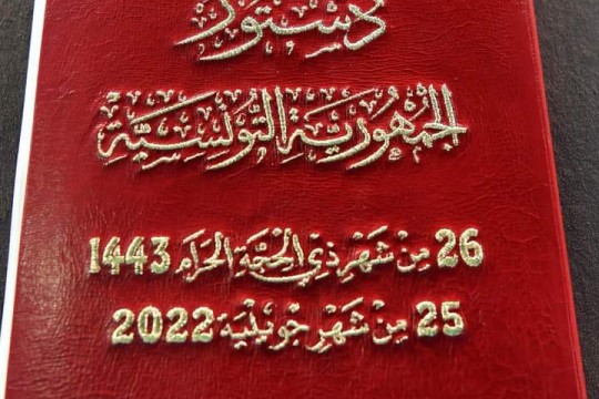 بعد ختمه رسميّا.. أخطاء لغوية في الدستور الجديد تثير التساؤل: هل يغيّر سعيّد علم الدولة التونسية؟