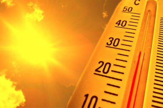 اليوم درجات الحرارة تتجاوز المعدلات العادية بأكثر من 5 درجات