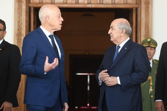 الرئيس الجزائري: أزمة تونس داخلية ولا نقبل أن تخضع لأي ضغوط خارجية