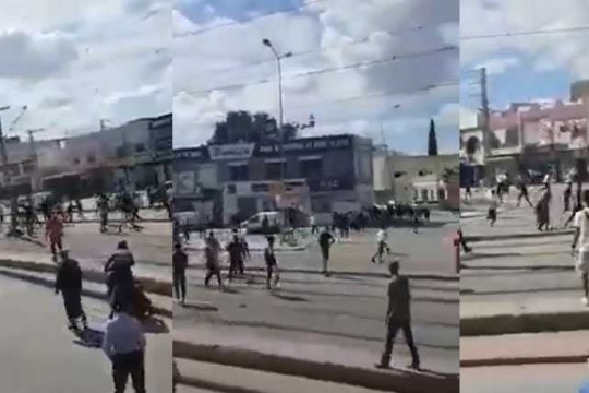 احتجاجات واشتباكات مع الأمن في عدد من المناطق