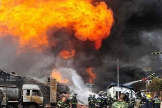 سيراليون: مقتل أكثر من 90 شخصا في انفجار ناقلة وقود