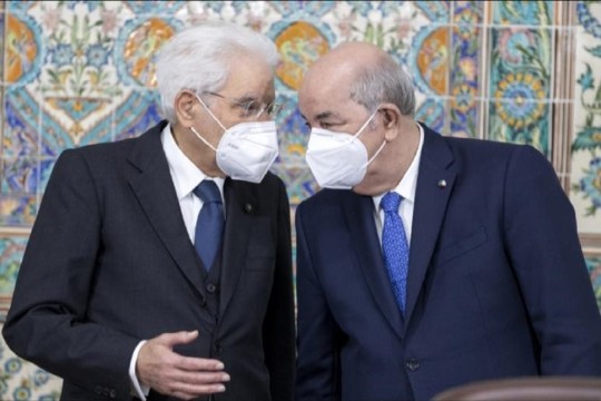 الرئيس الجزائري في زيارة لإيطاليا:  ديبلوماسية الطاقة تفرضها الأزمة العالمية