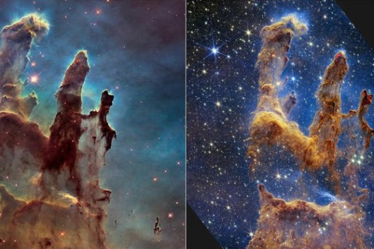 تبعد عن الأرض قرابة 7 آلاف سنة ضوئية.. ما هي 'أعمدة الخلق' التي التقط تلسكوب 'جيمس ويب' صورتها؟