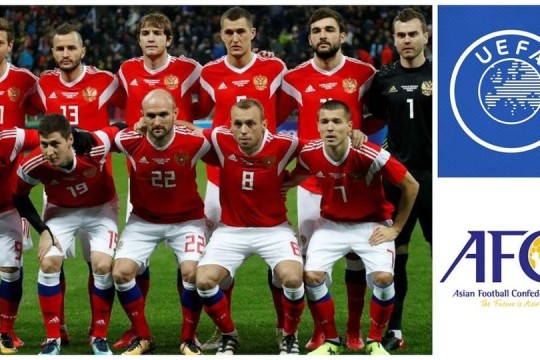 روسيا تقترب من الانضمام إلى الاتحاد الآسيوي لكرة القدم